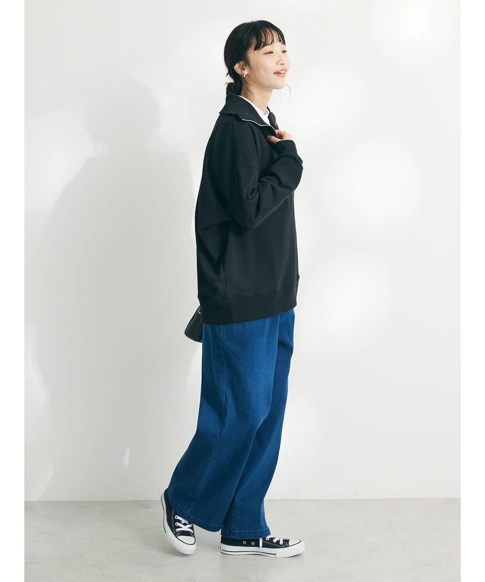 CRAFT STANDARD BOUTIQUE 裏起毛デニムワイドパンツ 