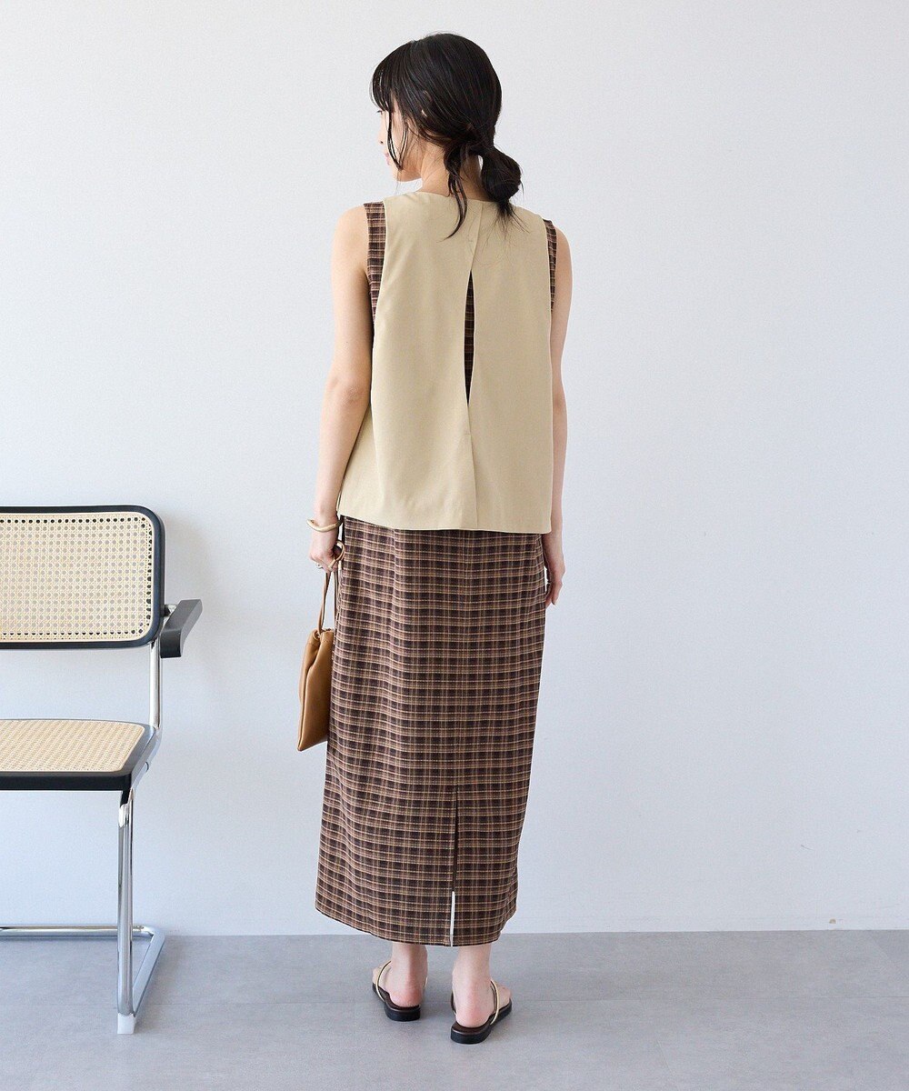 CRAFT STANDARD BOUTIQUE バックスリットショートベスト 