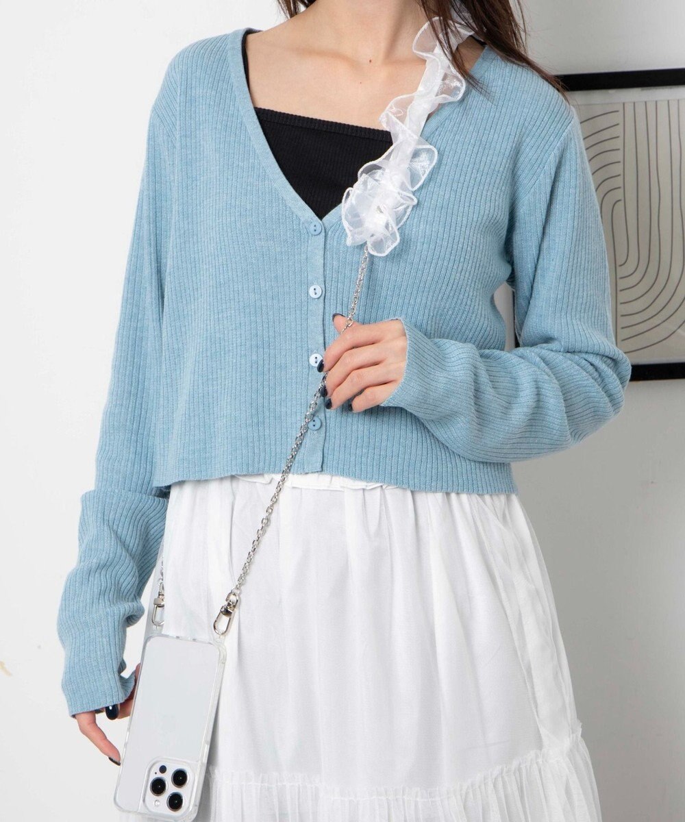 WEGO フリルチェーンストラップ 