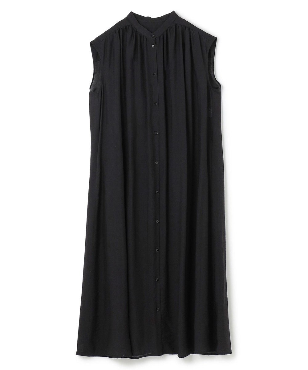 UNFILO ヴィンテージシアー ギャザーワンピース 