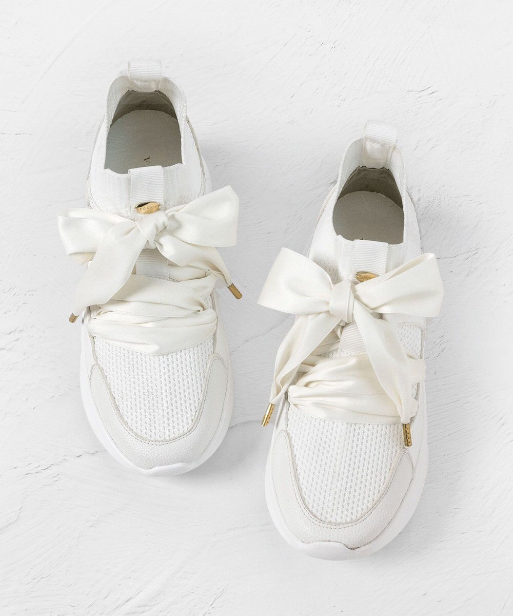 TOCCA POINT OF GLITTER  KNIT SNEAKERS スニーカー 