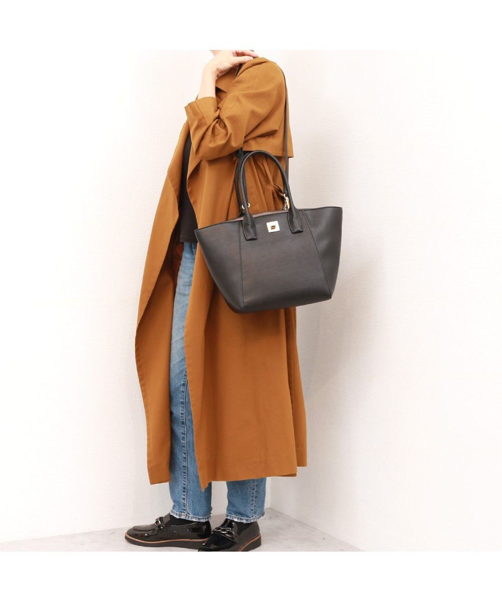 UNBILLION 【テレビ ドラマ着用アイテム】カシュカシュ cachecache / A4ヒネリ飾り金具2wayトートバッグ 