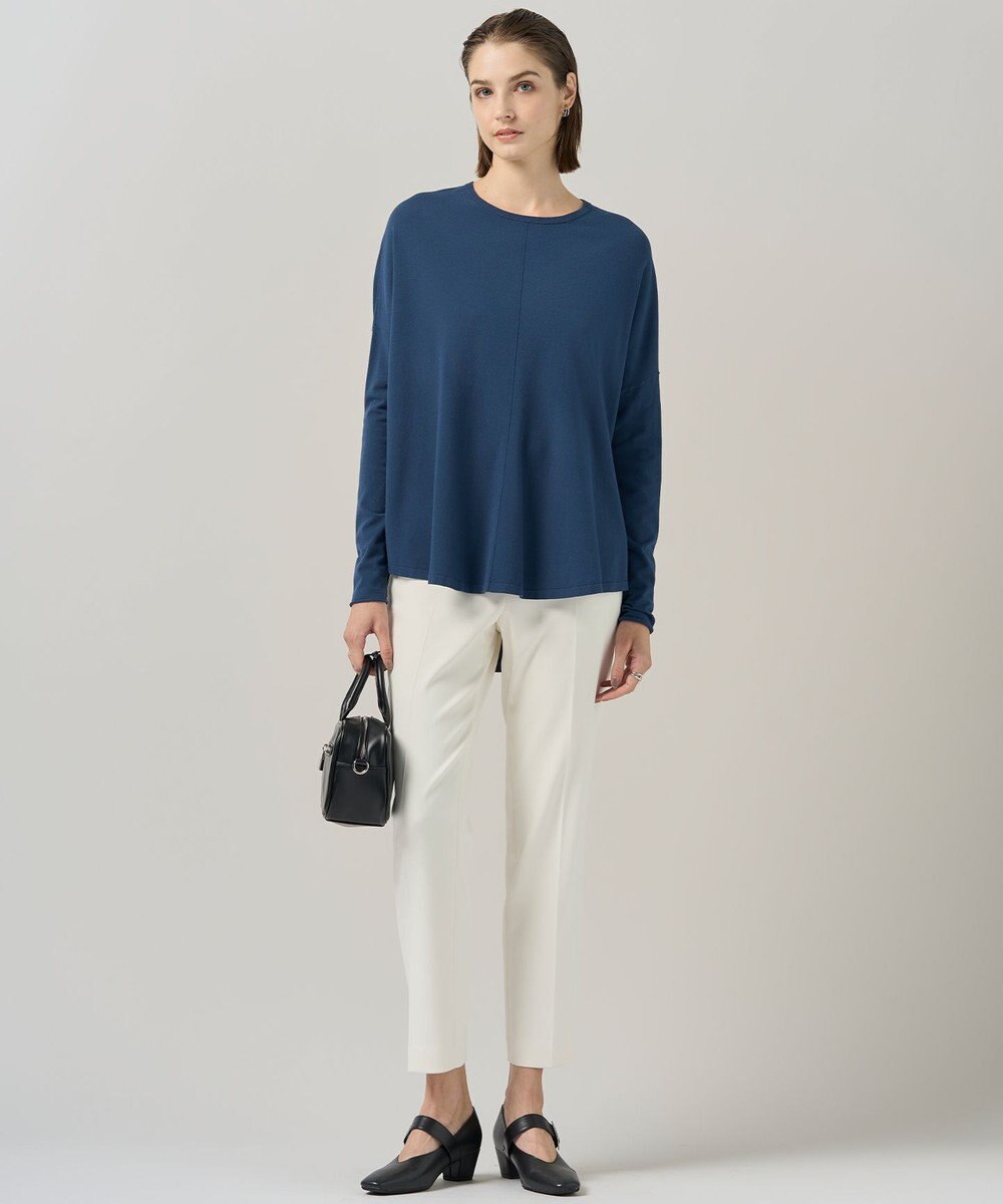 ICB 【洗える】ヴィスコースワイド プルオーバー 