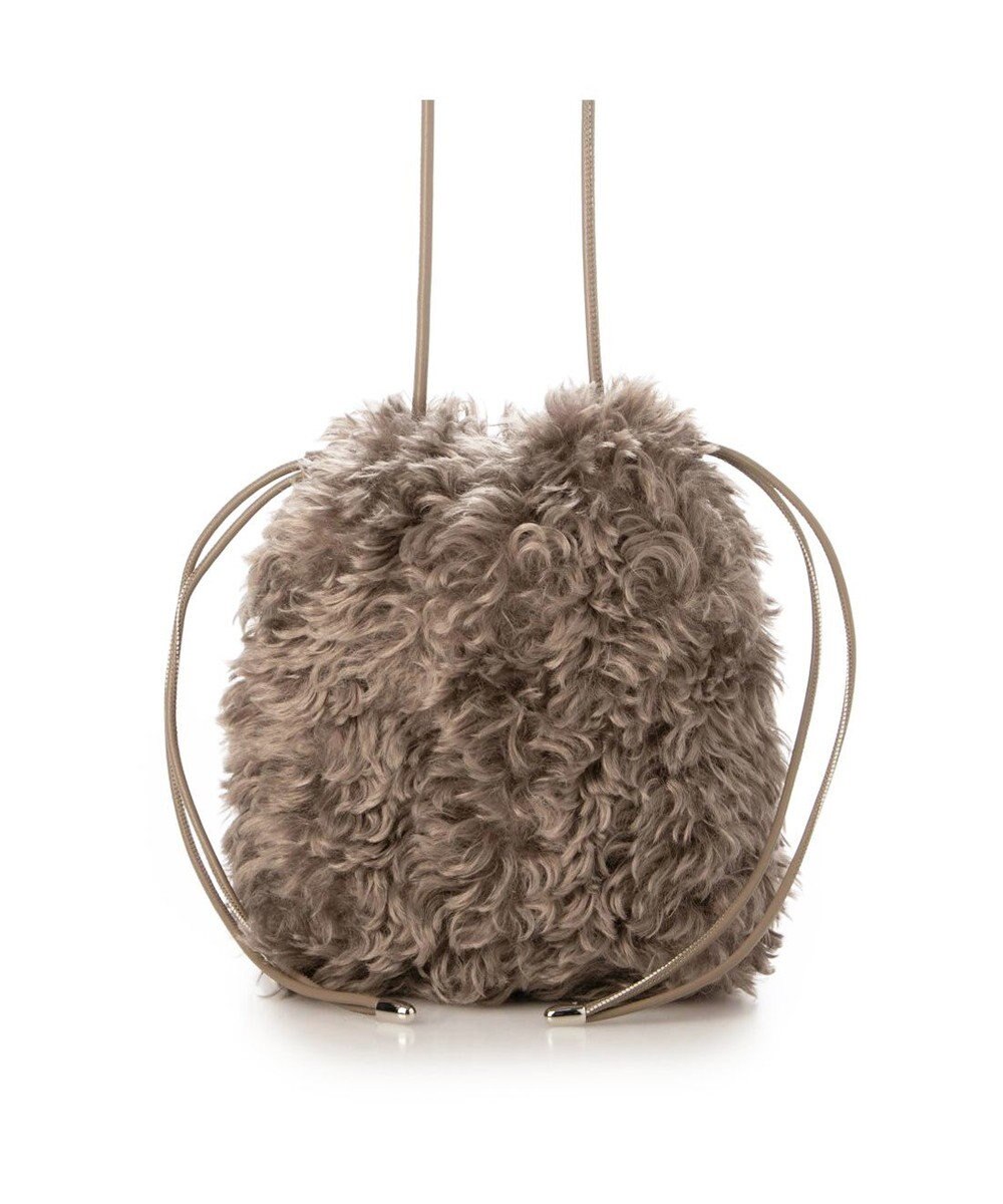 UNBILLION カシュカシュ cachecache / ベビーラム風巾着ミニバッグ 