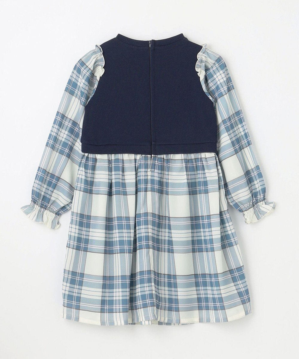 組曲 KIDS 【110-140㎝】ダブルフェイスドッキング ワンピース 