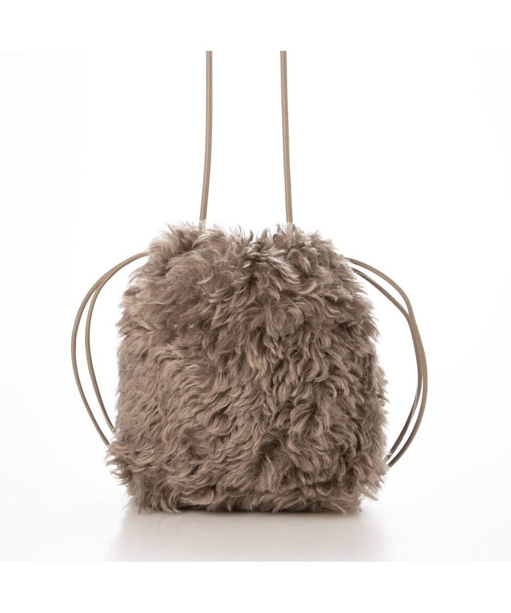 UNBILLION カシュカシュ cachecache / ベビーラム風巾着ミニバッグ 