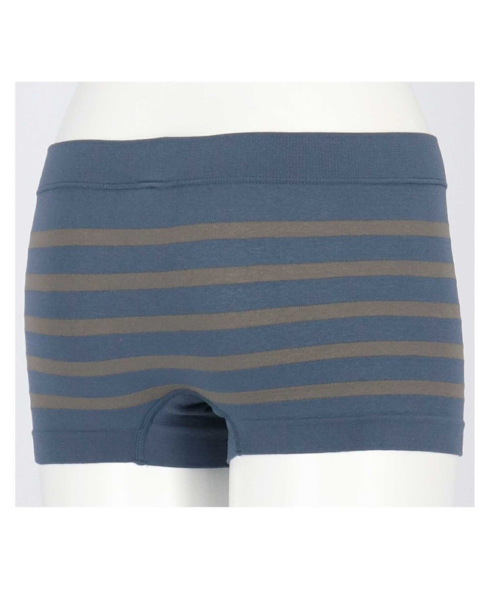 une nana cool S～LLまでワンサイズ設計 びよ～んと伸びるショーツ B4N ボーダー 