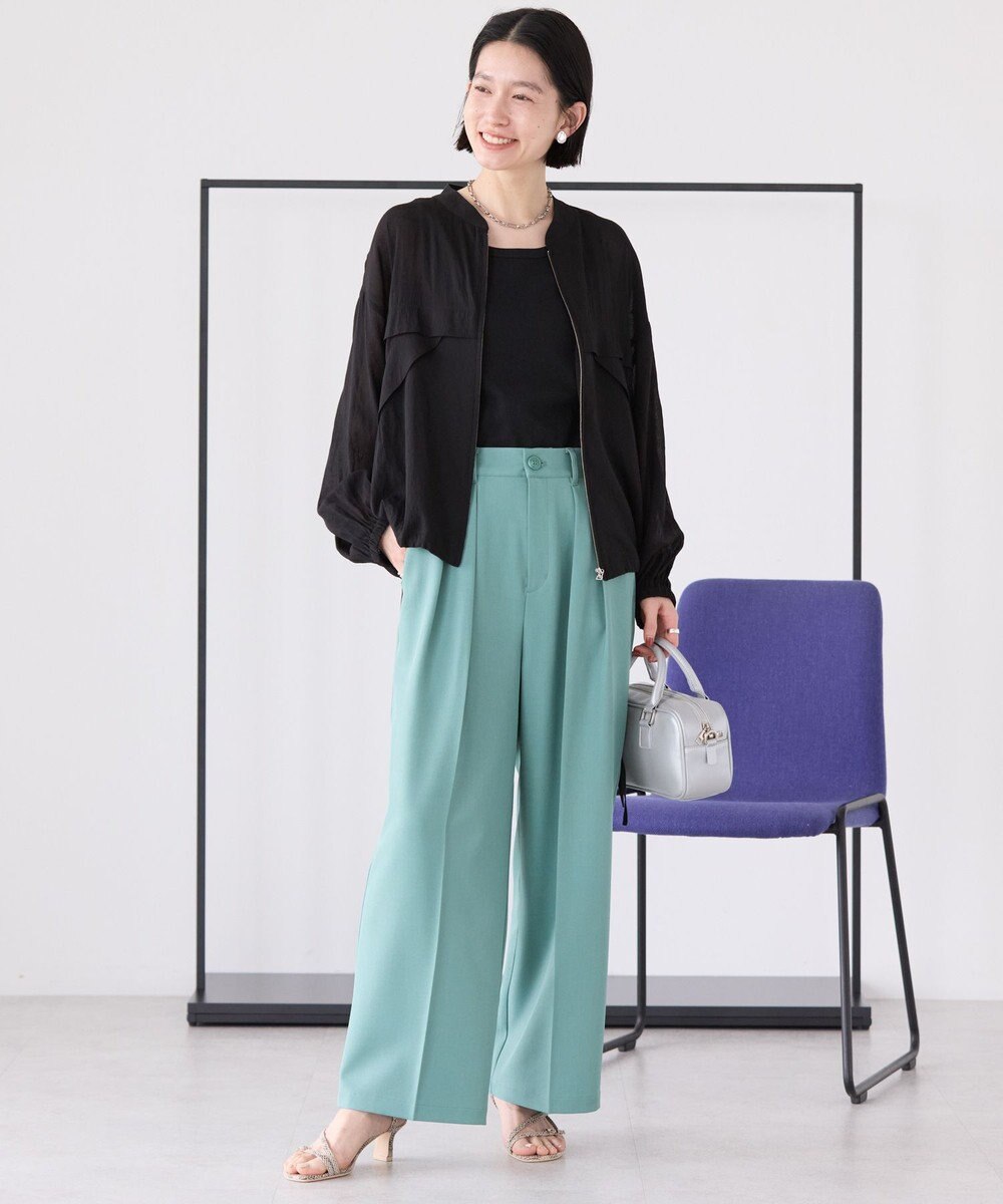 AMERICAN HOLIC タックワイドパンツ 