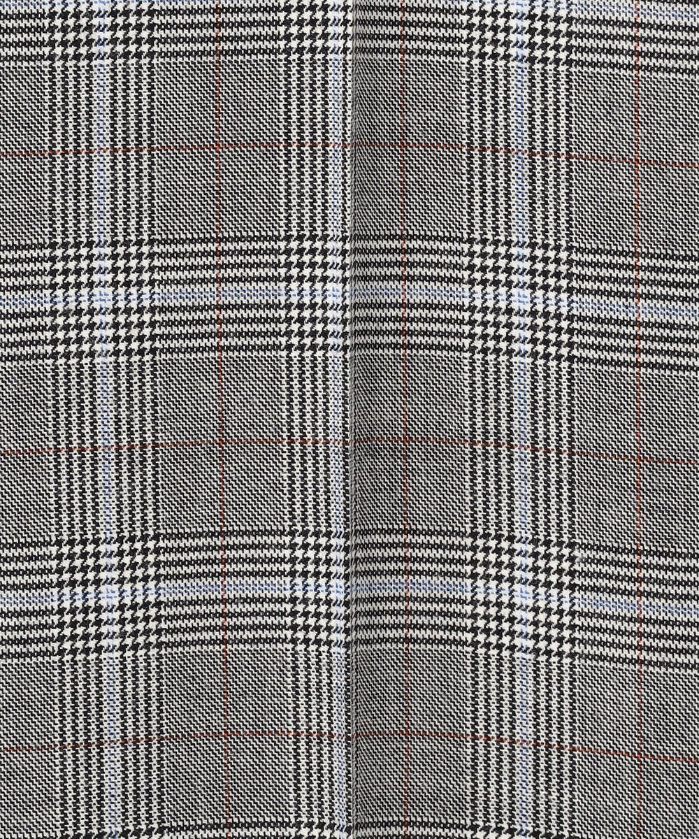 J.PRESS MEN 【ストレッチ / 洗える】トリートメントウールアメリカンチェック スラックス 