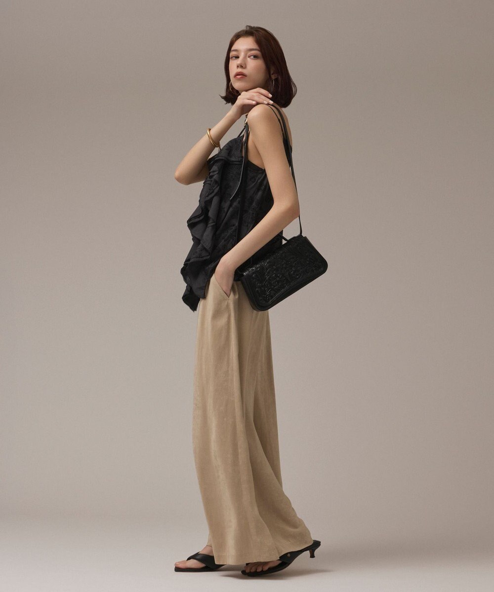 GRACE CONTINENTAL エンブロイダリーキャミブラウス 