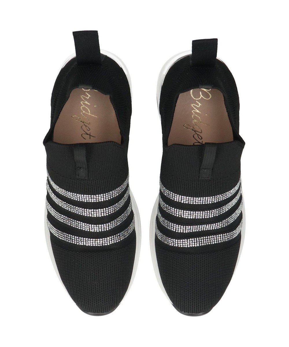 Bridget Birkin 【Bridget Birkin】ビジューニットヒールアップスニーカー 