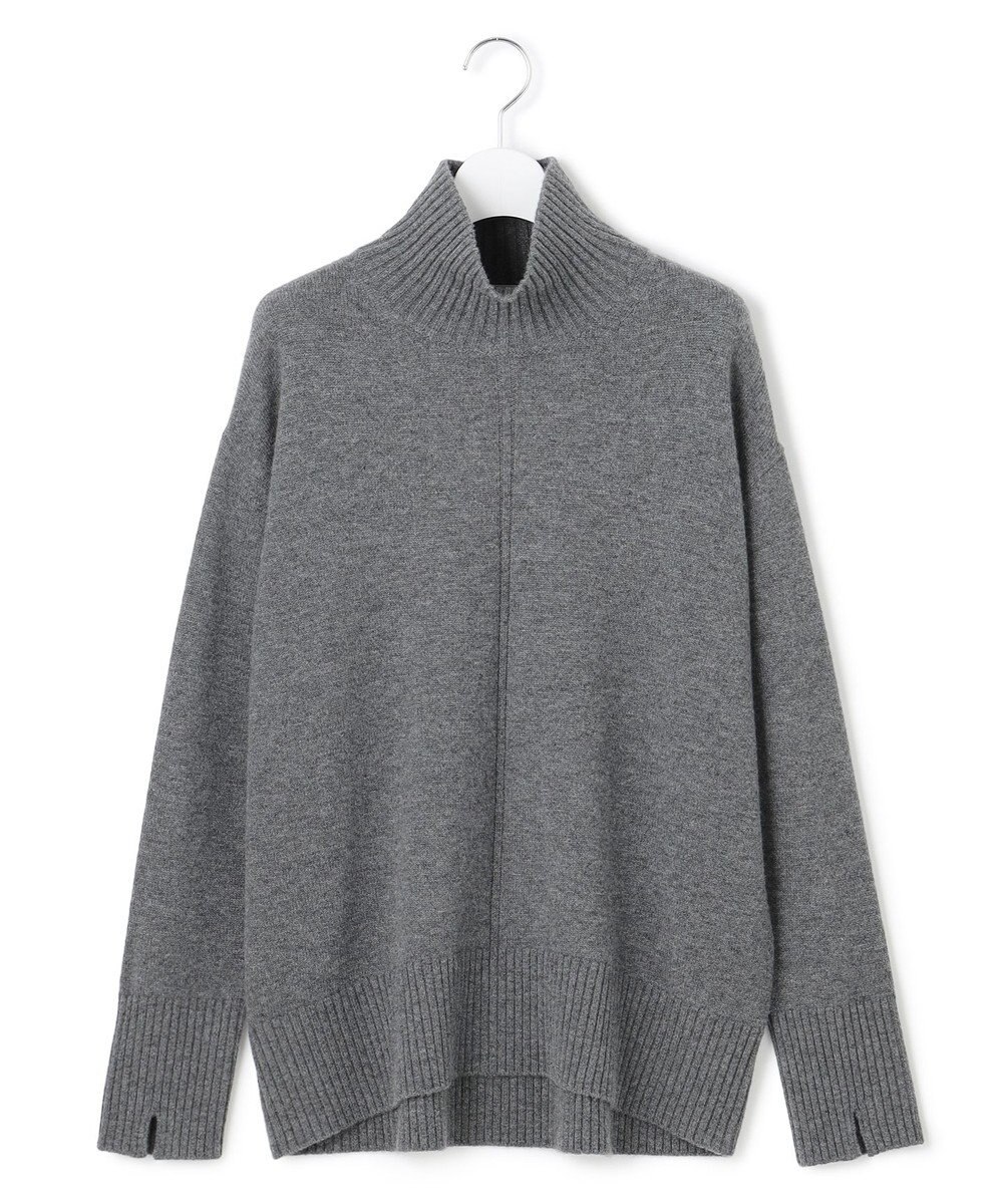 ICB L 【新色追加】ソフトカシミヤミックス ハイネックニット 