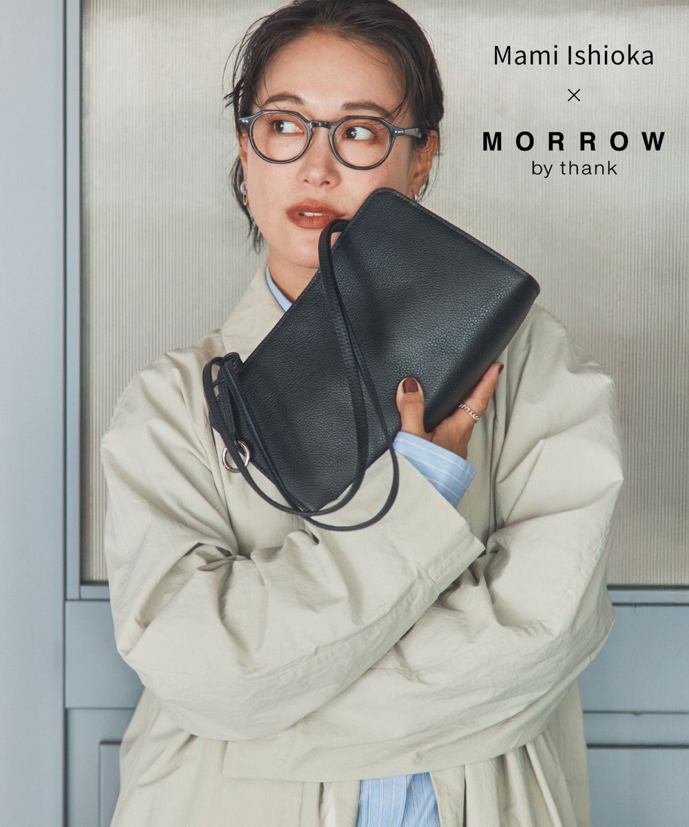 MORROW by thank 【石岡真実コラボ】NOAH ショルダーバッグ 