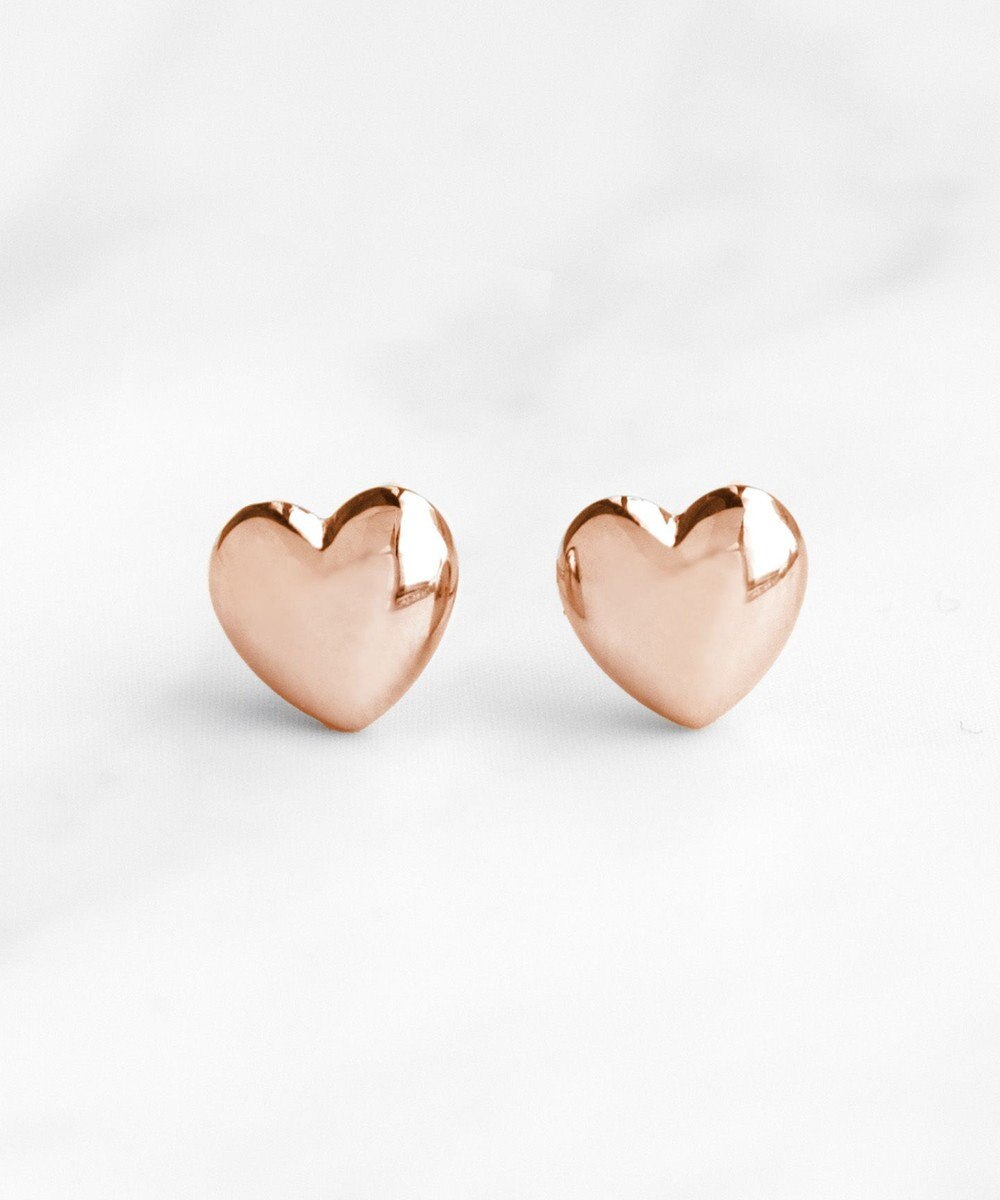 TOCCA 【八木アリサさん着用】【WEB限定】WITH HEART PIERCED EARRINGS K10 ピアス 