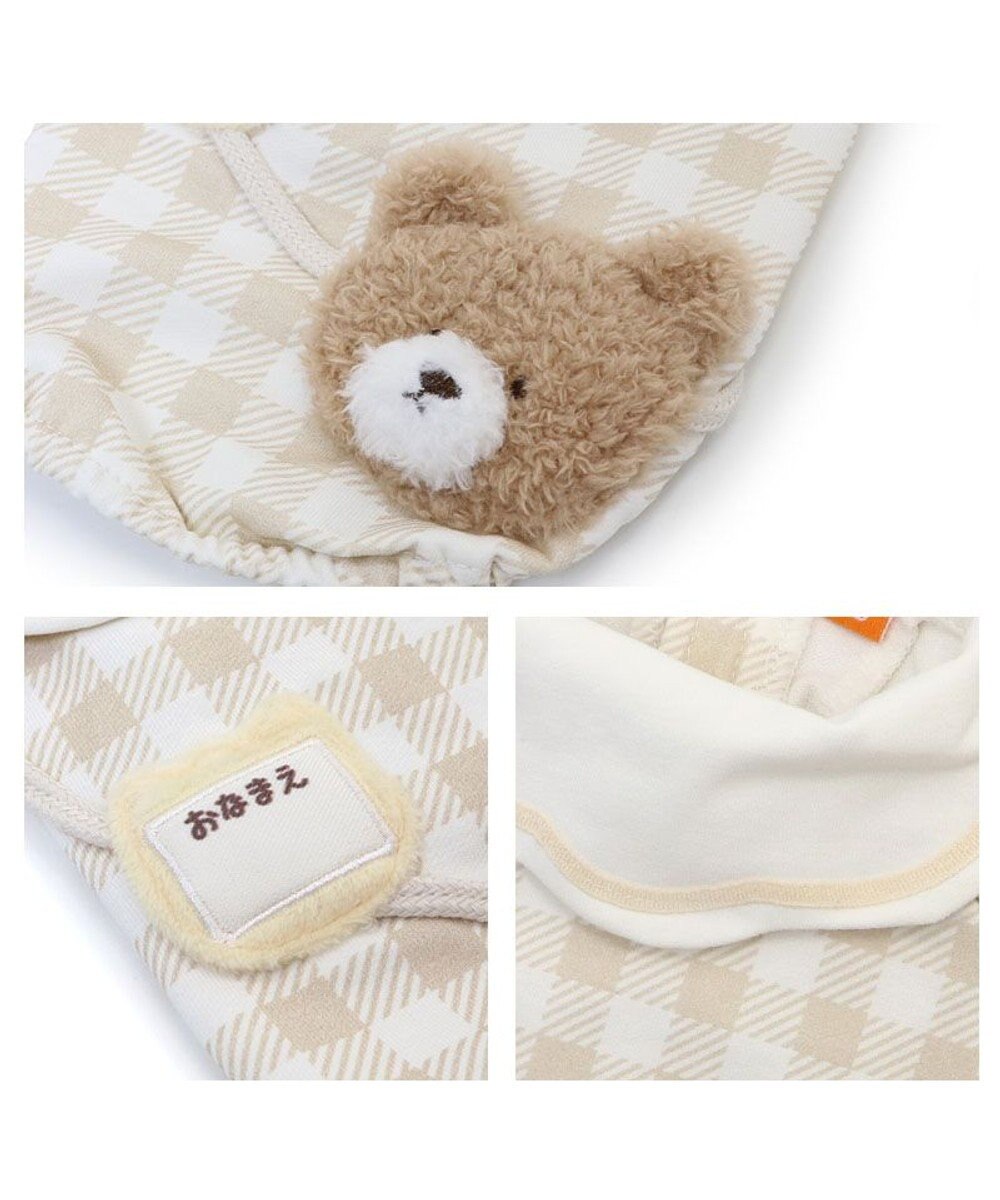 PET PARADISE ペットパラダイス くまちゃん チェック 園児服 小型犬 