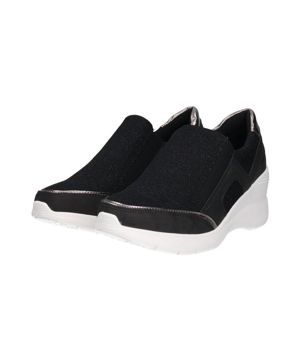 Bridget Birkin 【Round About】ヒールアップスリッポンスニーカー 