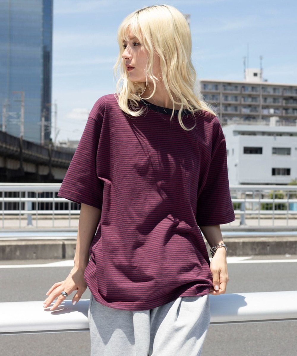 WEGO 【ユニセックス着用ITEM】ボーダーリンガーT（SS） 