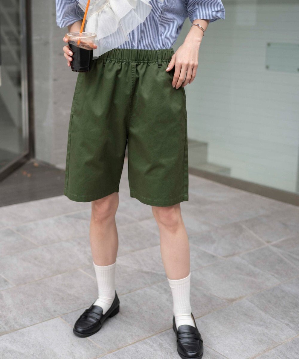 WEGO 【ユニセックス着用ITEM/ウエストゴム】リラックスイージーショーツ 