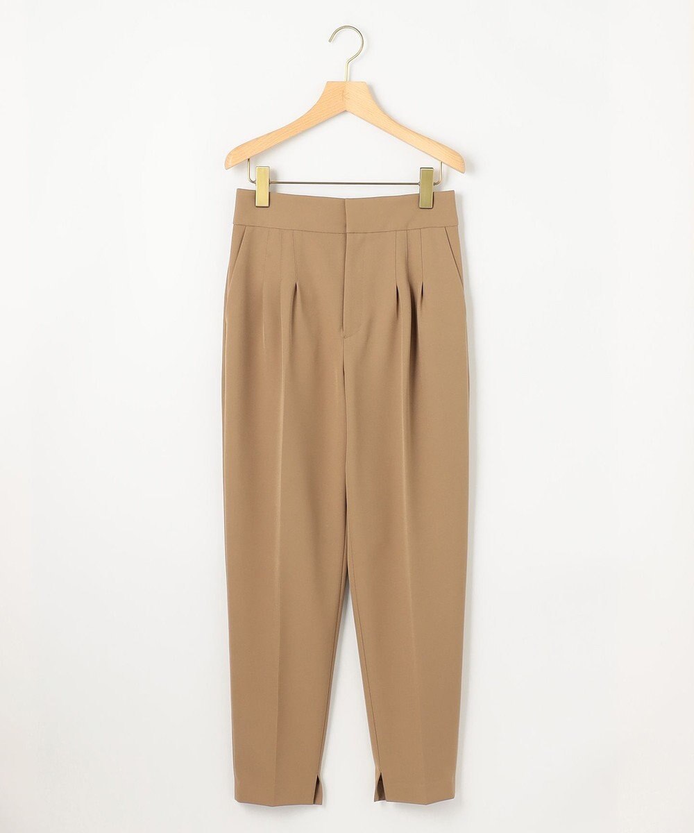 組曲 ライトダブルクロス テーパードパンツ 