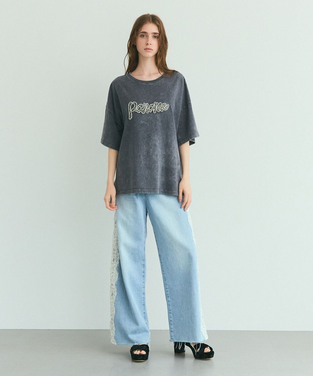 GRACE CONTINENTAL ピグメントTシャツ 