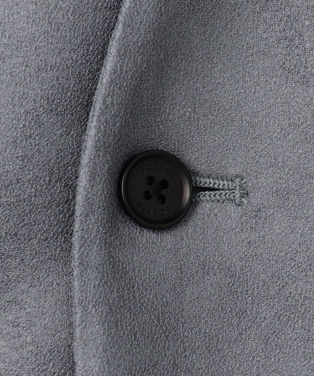 JOSEPH HOMME 新素材【ストレッチ/光沢感】レザーライクジャージー　カーディガン 