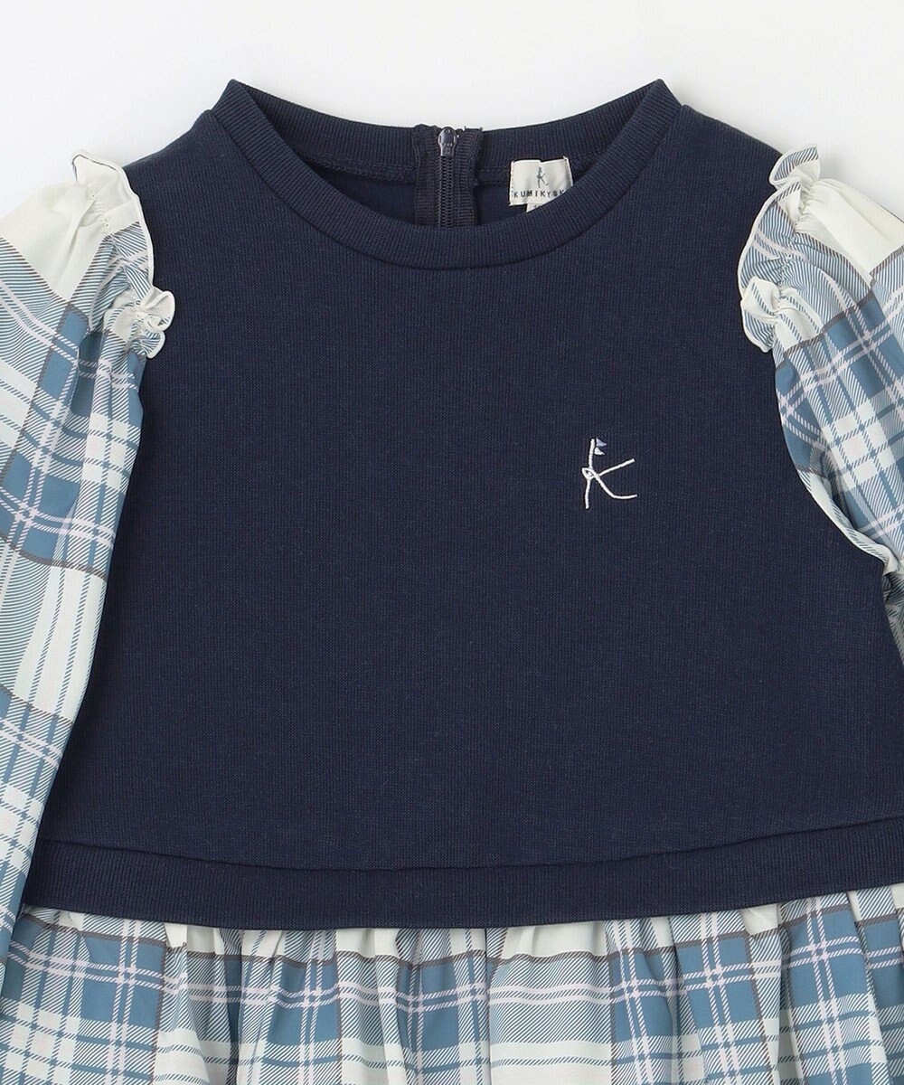 組曲 KIDS 【110-140㎝】ダブルフェイスドッキング ワンピース 