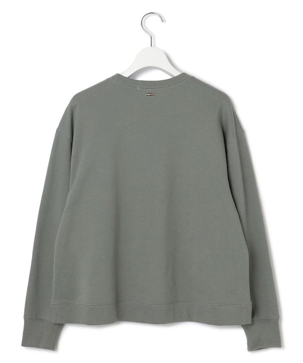 23区 S 【洗える】コットンテリー ロゴ スウェット 