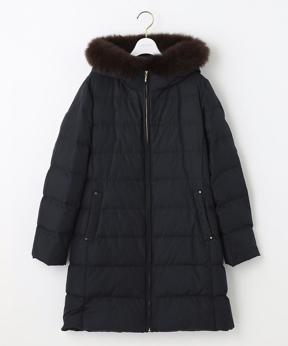 ANY SIS 【撥水】エコファイバーミックス ロング ダウン 