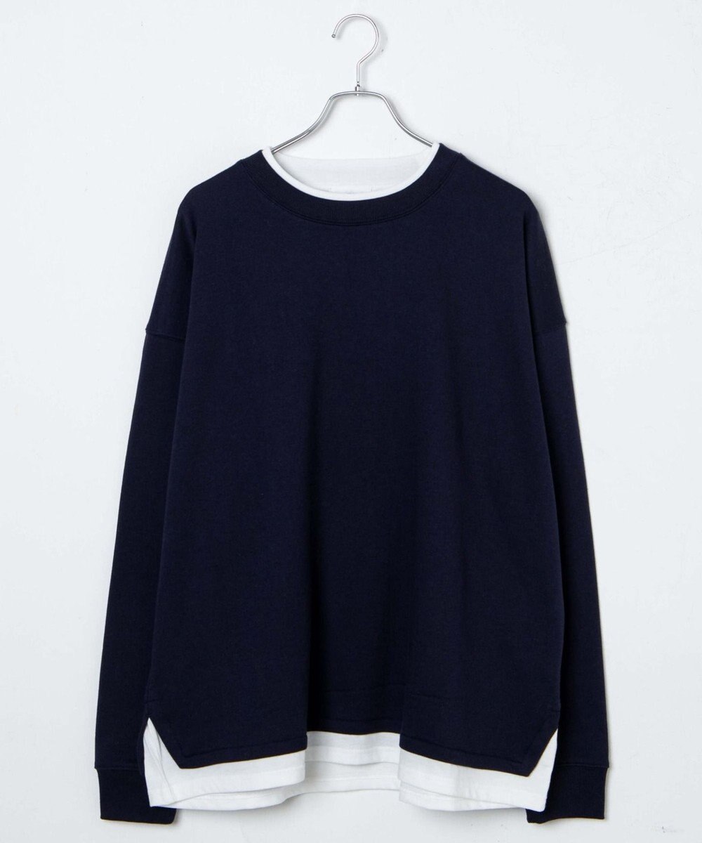 WEGO フェイクレイヤードプルオーバー 