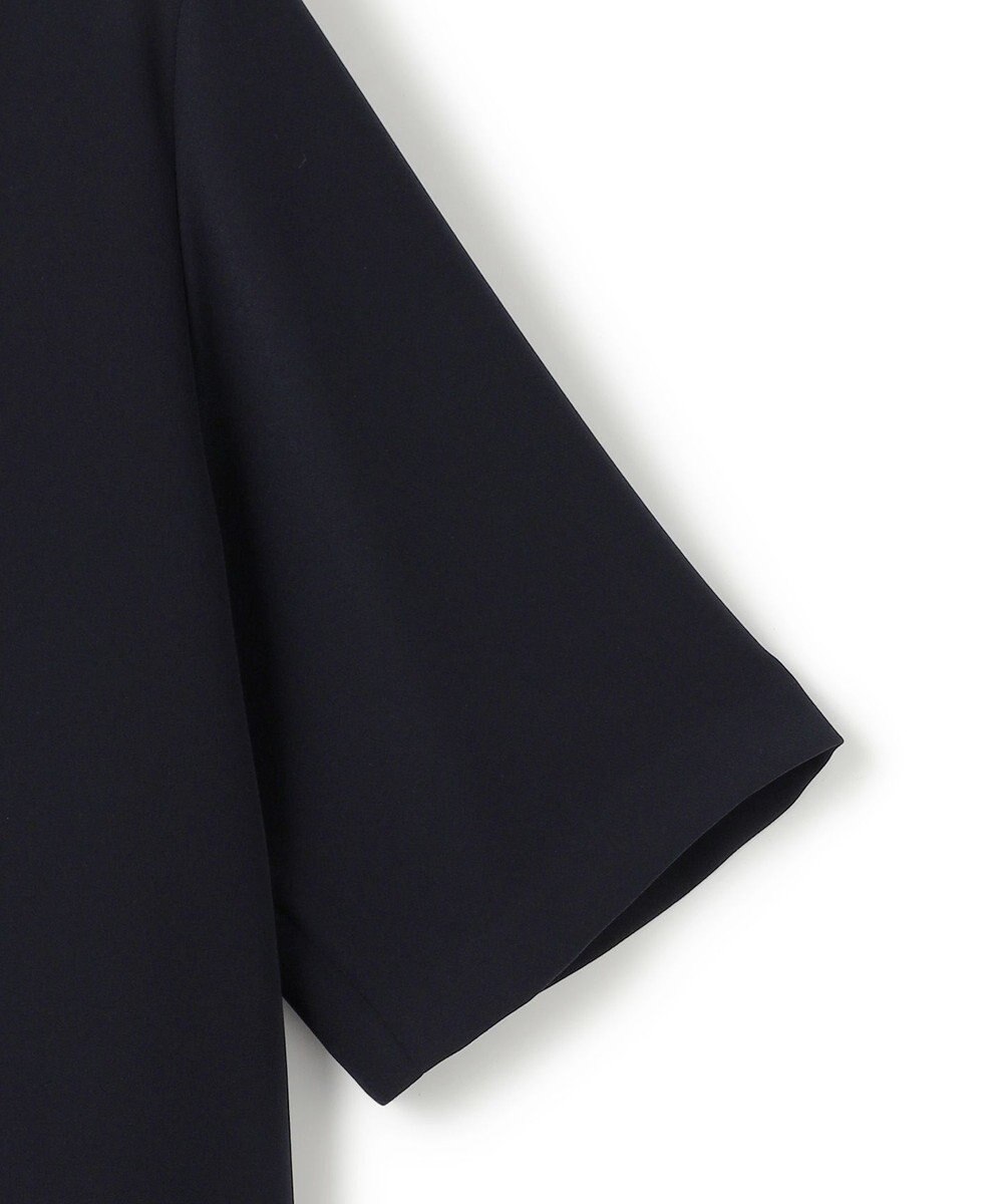 ICB 【UVカット・防シワ・洗える】ライトダブルクロス Tブラウス 