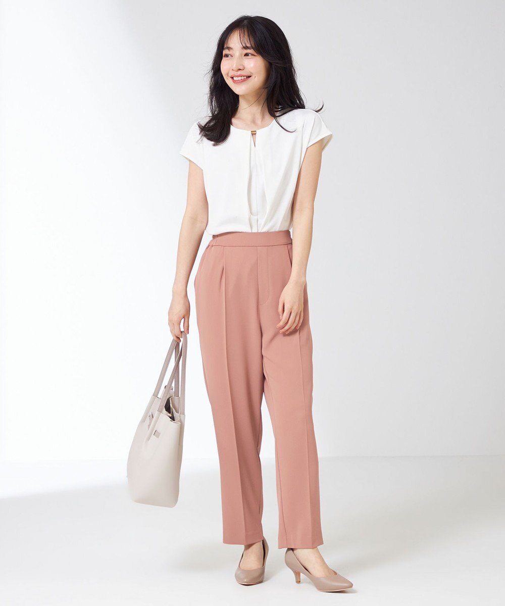 ANY SIS 【吸水速乾・UVケア・接触冷感】コンフォートジャージークリアフレンチスリーブ カットソー 