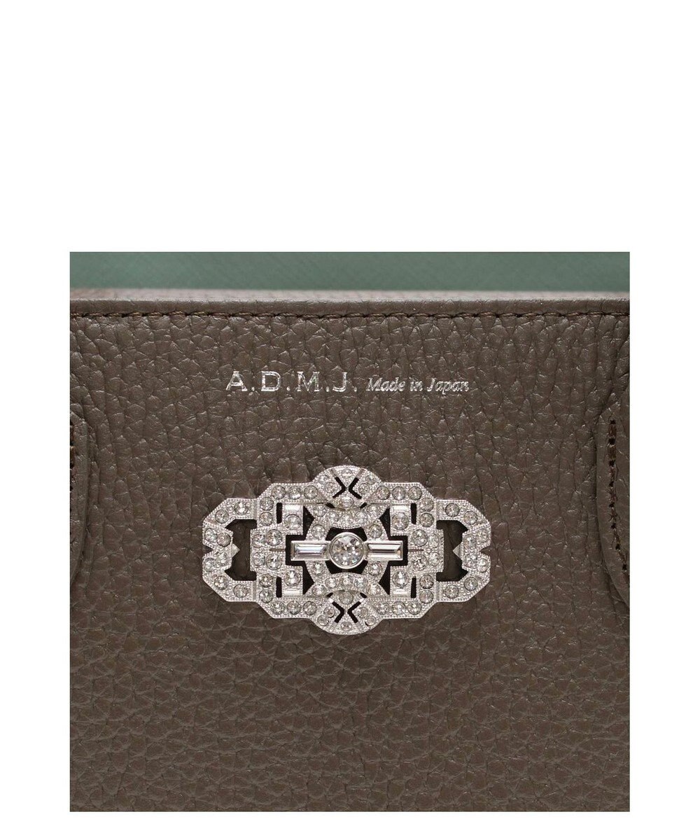 A.D.M.J. 【牛革】アールデコモチーフミニトート(Dカン+) 
