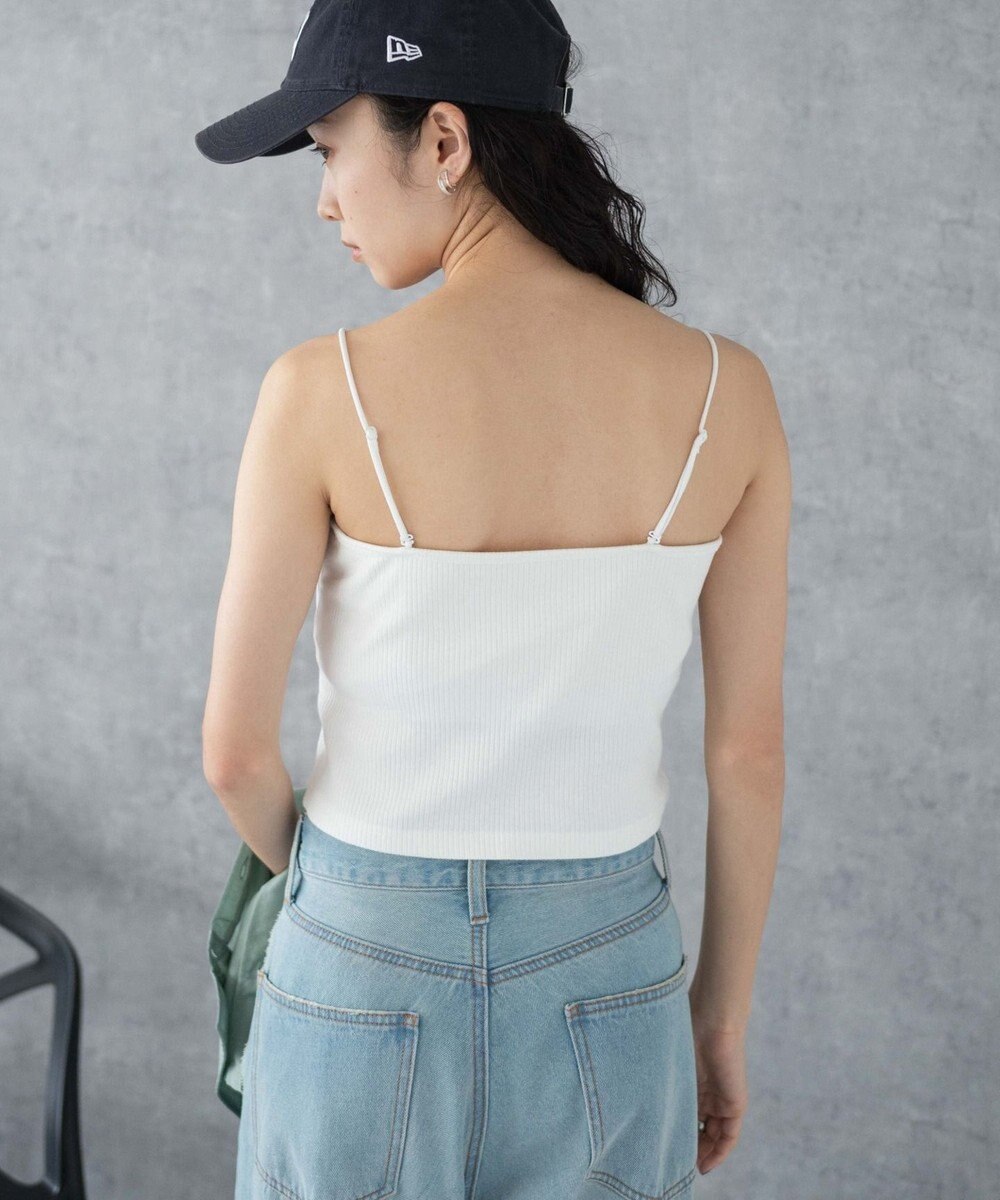 WEGO 【カップ付き/SMサイズ展開】nachumoreショートワンポイントキャミ 