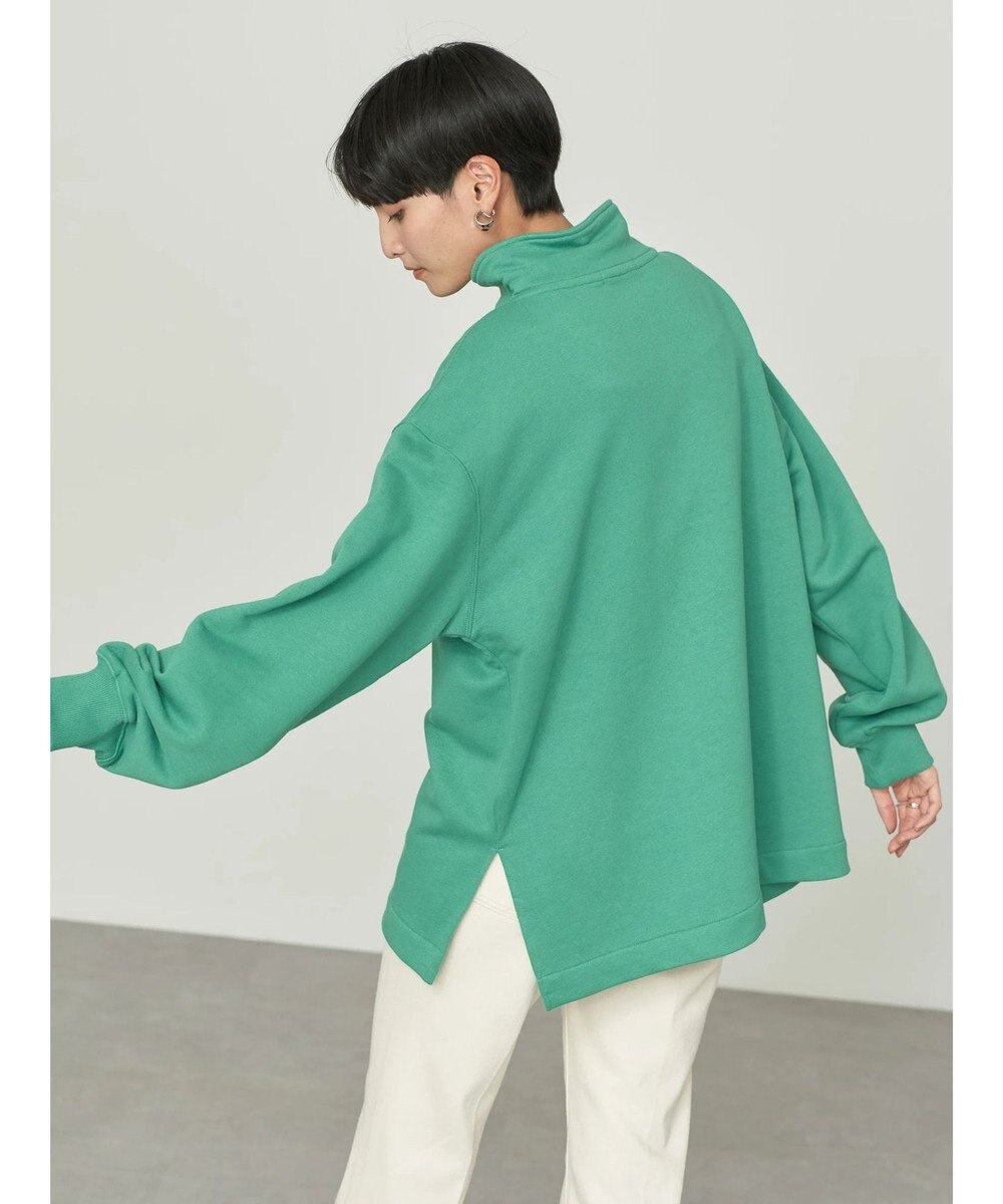 AMERICAN HOLIC ハーフＺＩＰ裏毛チュニック 