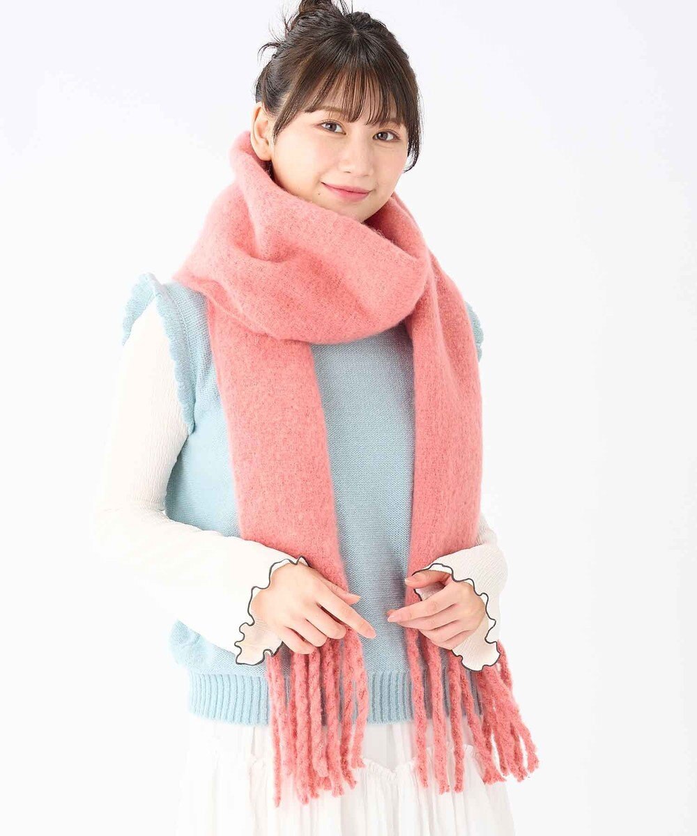 MOONBAT 【洗える】estaa ボリュームマフラー 