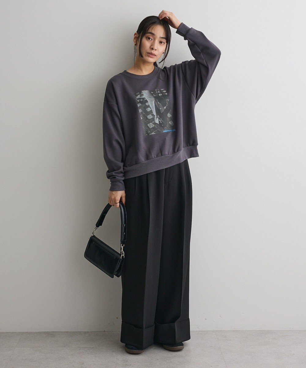 CRAFT STANDARD BOUTIQUE フォトプリントダンボールプルオーバー 