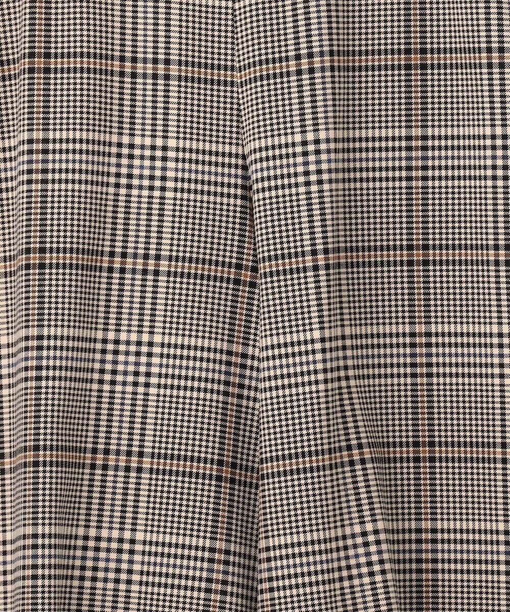 組曲 T/Rツイルストレッチ フレアパンツ 