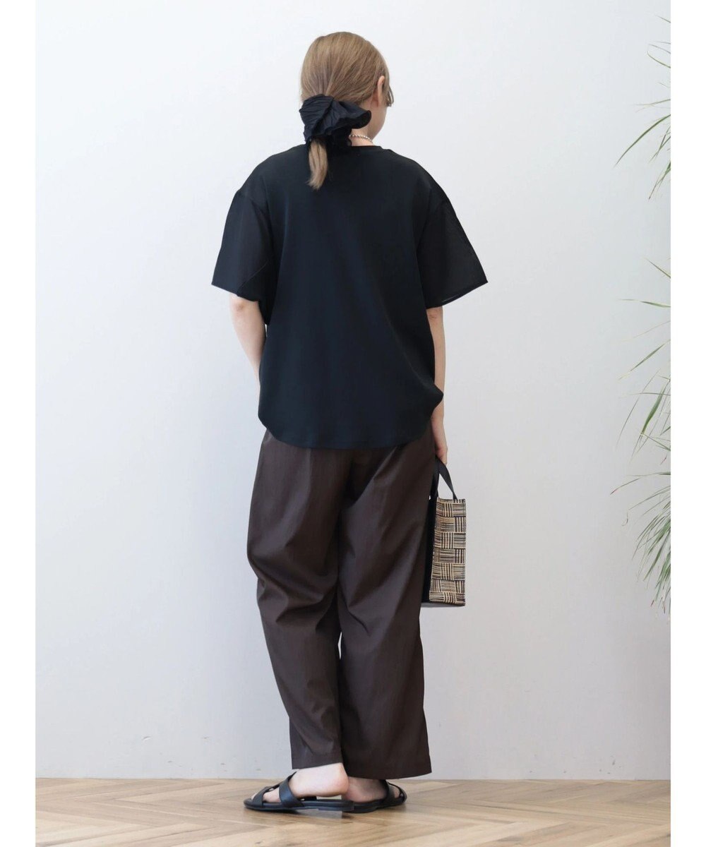 AMERICAN HOLIC 異素材ショルダー切替カットプルオーバー 