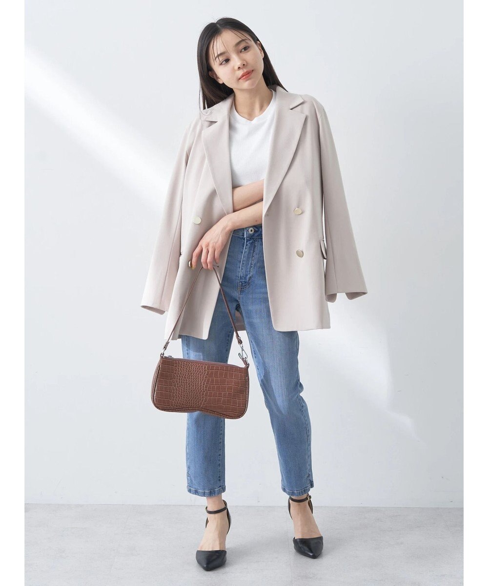 earth music&ecology クロップドデニムパンツ 