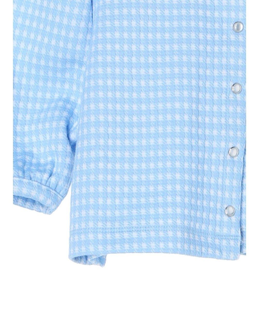 earth music&ecology カットジャガードカーディガン 