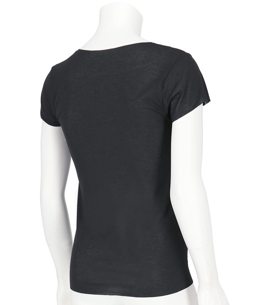 WACOAL MEN 【オーガニック綿混インナー】多機能を着る。綿の贅沢オーガニック フリーなカッティング（ネック・袖・裾）2分袖 GL5210 /ブロス バイ ワコールメン 