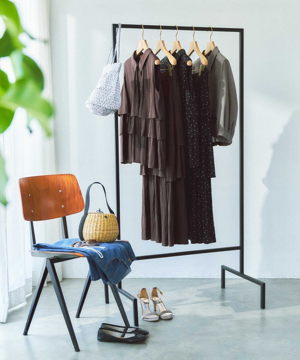 組曲 S 【入江未悠さんコラボ】ギャザーライトデシンティアード ブラウス 