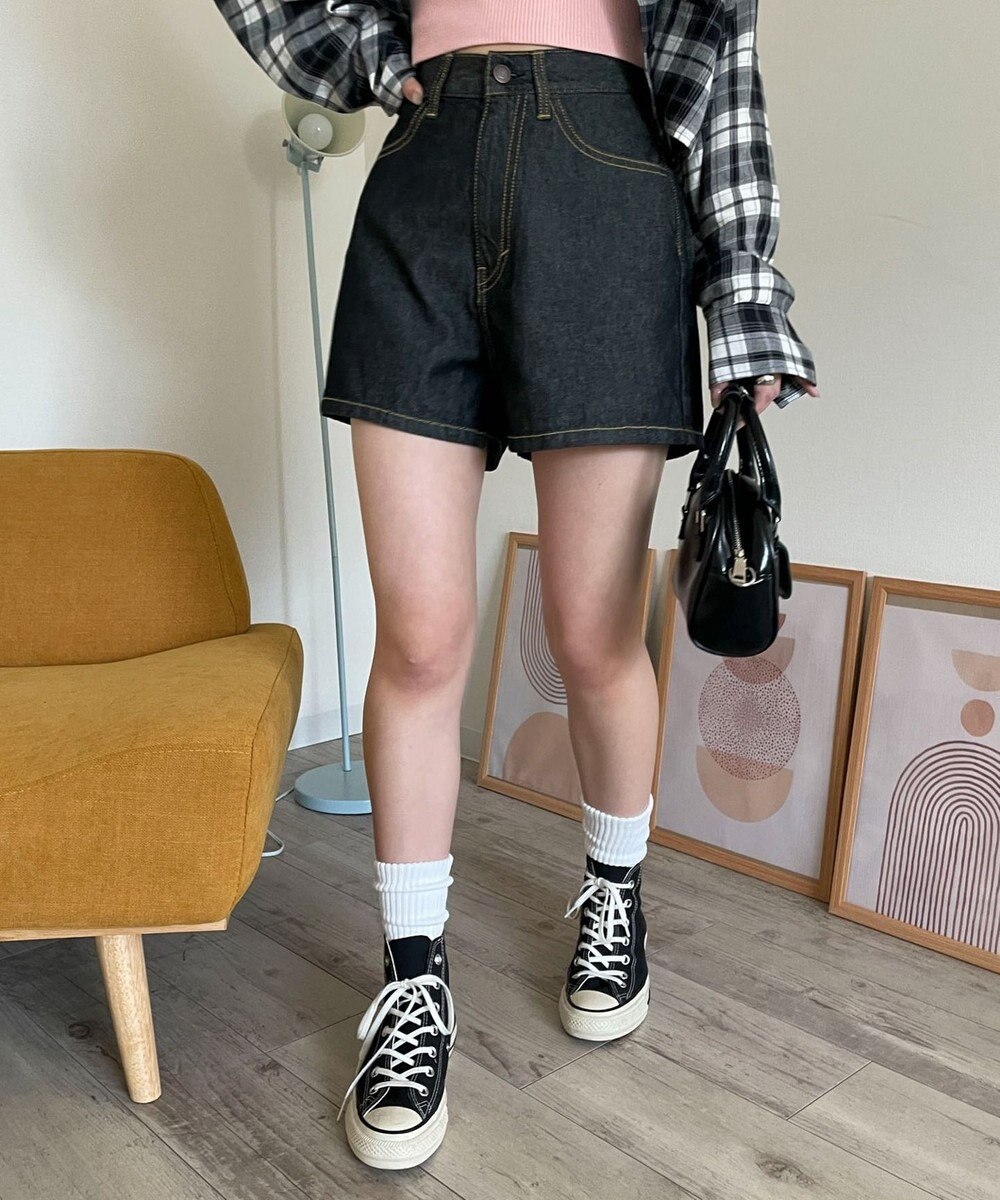 WEGO デニムショートパンツ 