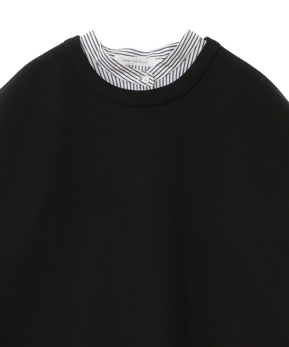 AMERICAN HOLIC ＳＥＴ　イージーケアロングシャツ＋ポンチベスト 