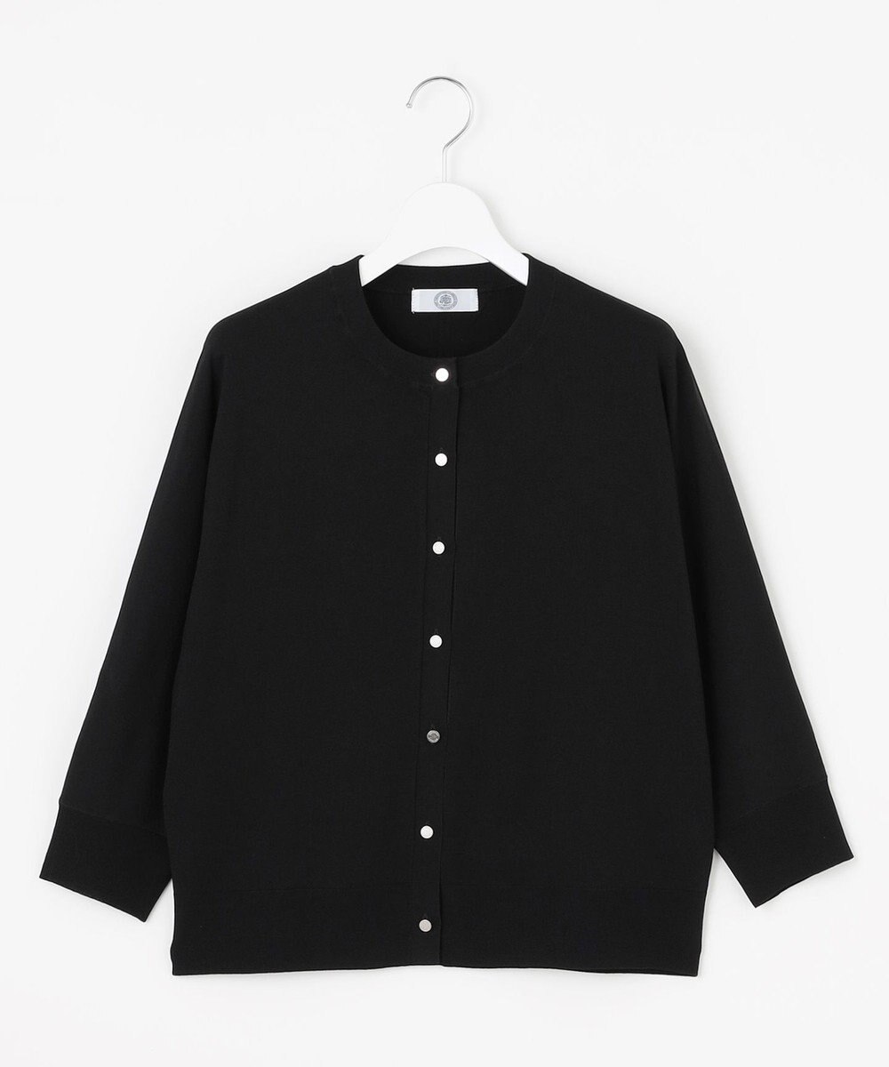 J.PRESS LADIES S 【洗える】レーヨンストレッチ カーディガン 