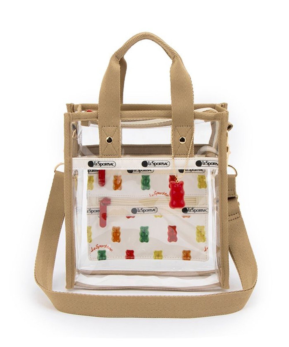LeSportsac CLEAR MINI N/S TOTE/ハリボーゴールドベアーズ/クリア 