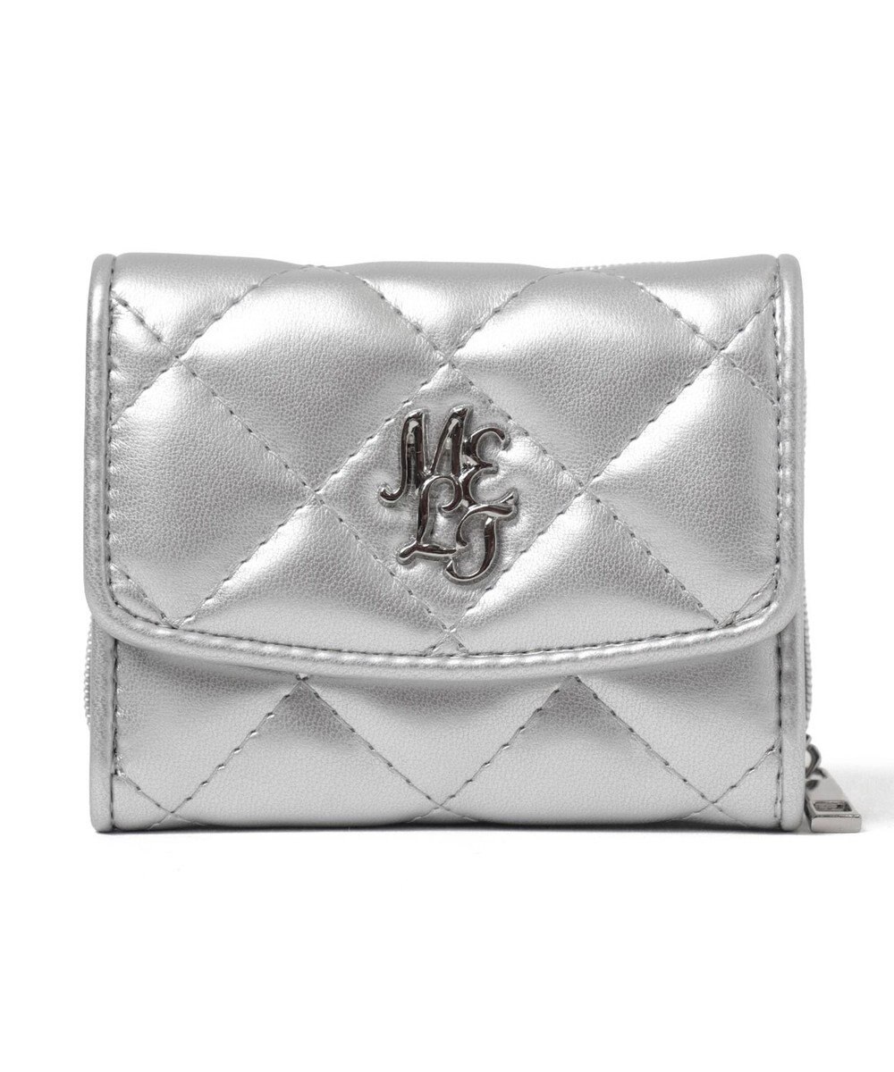 WEGO メタルロゴキルティングウォレット 