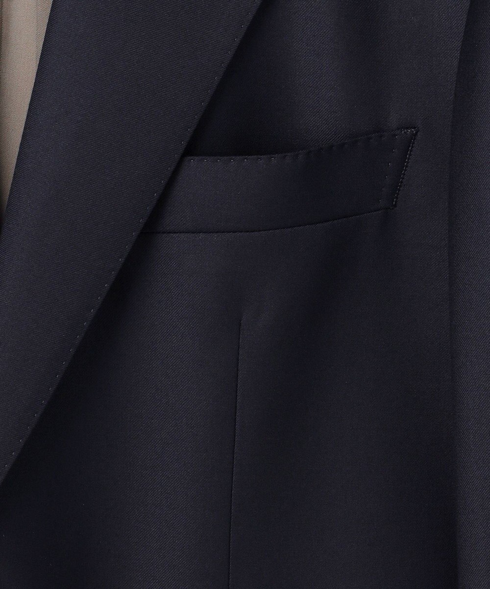 GOTAIRIKU 【御幸毛織/オリジナル素材】Super160’S 定番 ネイビーブレザー(25年秋冬モデル) 
