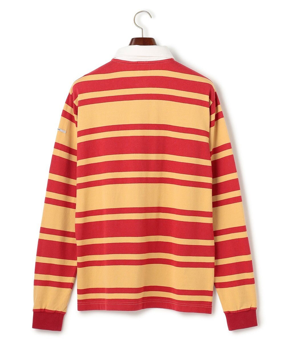 J.PRESS MEN ソフトタッチコットンマルチボーダー ラガーポロシャツ 