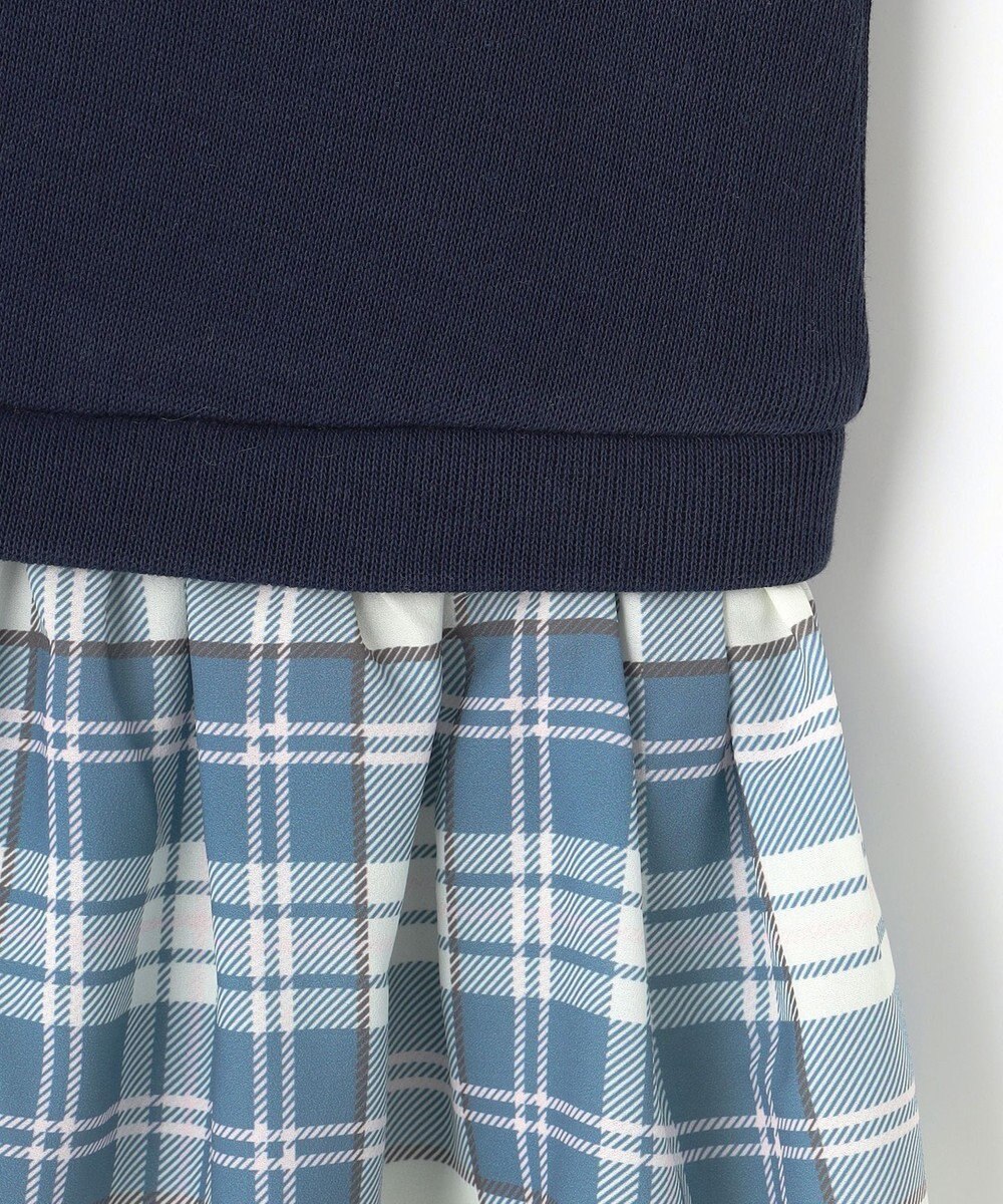 組曲 KIDS 【110-140㎝】ダブルフェイスドッキング ワンピース 